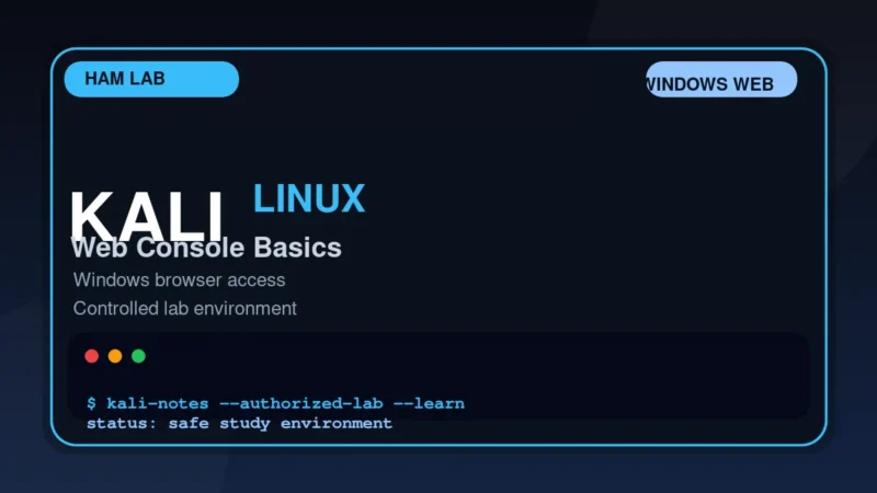 Kali Linux Windows 网页版:用浏览器管理实验环境的基础思路-皇阿玛资源网
